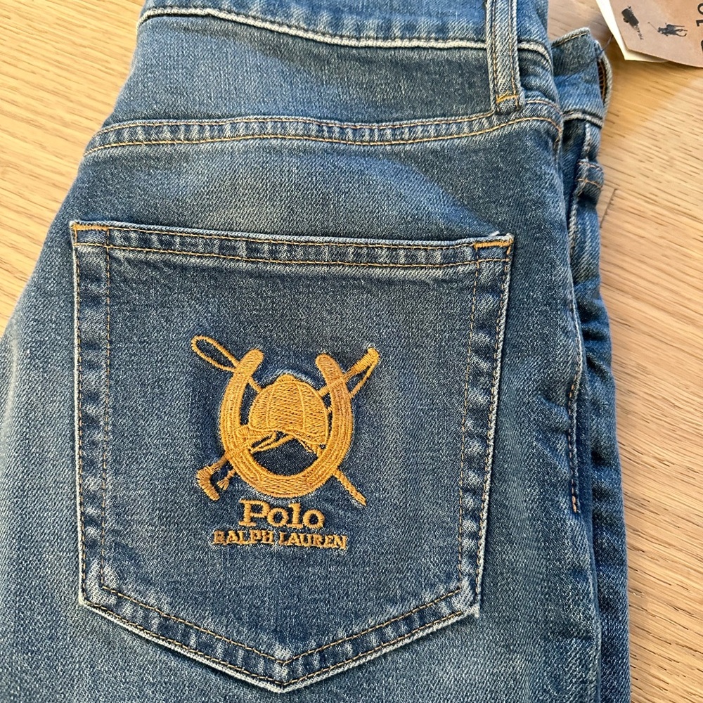 Polo by Ralph Lauren Denim Jeans with Gold Logo